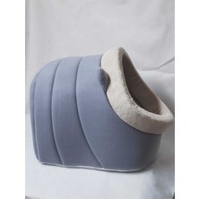 Nerotex Kedi ve Küçük Irk Köpek Yatağı Yuvası Polar Kulaklı Alaska