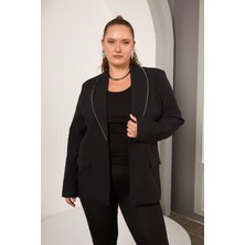 Gör&Sin Kadın Ceket 9843 Siyah