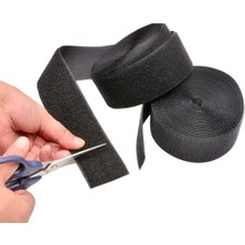 Sevimle Store Magnet 3 Metre Cırt Cırtlı Bant, Kaliteli Cırt Bant, Çırt Çırt Band, Çift Taraflı Cırt En 5cm x Boy 3mt