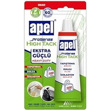 Sevimle Store Apel Proseries High Tack Korniş Montaj Silikonu Ultra Hızlı Güçlü Yapıştırıcı Beyaz 75 ml