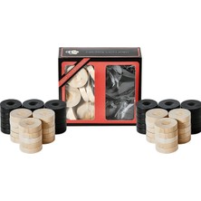 Sevimle Store Ithal Ahşap Tavla Pulu No 4