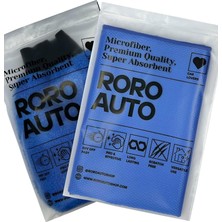 Sevimle Store Auto Premium Lacivert Oto Cam Bezi 50X70 & Yıkama Eldiveni Araç Yıkama Seti