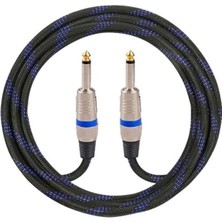 Sevimle Store FS10 Enstrüman Jack Kablosu 6.35 mm Jak Kablo 10 Metre