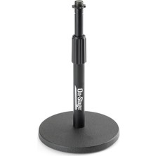 Sevimle Store Stage DS7200B Yuvarlak Tabanlı Kısa Mikrofon Sehpası