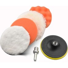 Sevimle Store 6 Parça 12.5cm Battal Boy Oto Pasta Cila Polisaj Seti