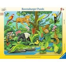 Sevimle Store 51403 Çer Hayvanlar Puzzle, 11 Parça