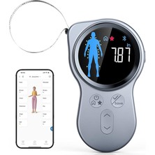 Sevimle Store Yükseltilmiş Vücut Ölçü Bandı - Kilo Kaybı, Kas Kazancı ve Fitness Ilerlemesini Izlemek Için Geliştirilmiş Alet, Hassas Hem Inç Hem De Santimetre Cinsinden Dijital Akıllı Geri Çekilebilir Bant