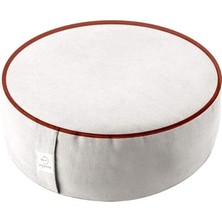 Sevimle Store 36CM Yoga Meditasyon Minderi Bilyeli Krem