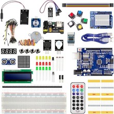 Sevimle Store Robotik Arduino Ide ile Uyumlu Uno R3 Full Başlangıç Seti 165 Parça (E-Kitap Hediyeli)