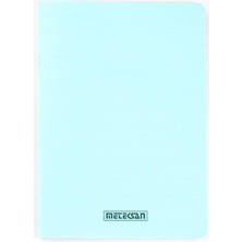 Sevimle Store Seren Pastel A5 Pp Kapaklı Defter, 60 Yaprak, Çizgili, Mavi