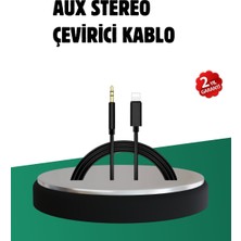 Lowell Home iPhone Uyumlu Lightning – 3.5mm Aux Adaptör Kablo Stereo Ses Aktarım - LO0029-606OB3