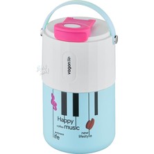 Sevimle Store Tumbler 400 ml Kahve Bardağı/mug Pipetli/rahat Içim Paslanmaz Çelik Termos -KULPLU-FFVGN2050400ML