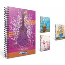 Sevimle Store 54127 Müzik Defteri A4 Spiralli 40 Yaprak 1481