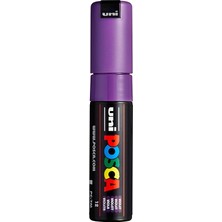 Sevimle Store PC7M Vt Mor Konik Geniş Uçlu Keçeli Kalem