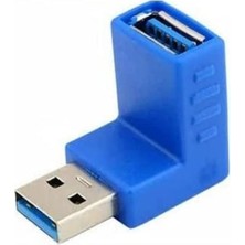 Sevimle Store 5018 USB 3.0 Dirsek 90 Derece Bağlantı Çevirici Dönüştürücü