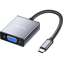 Sevimle Store Type-C To VGA 1080P 60Hz Çevirici Dönüştürücü Kablo Adaptör