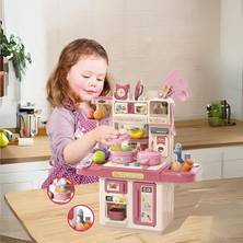 Sevimle Store Gerçek Su Akan Eğitici Mini Mutfak Seti