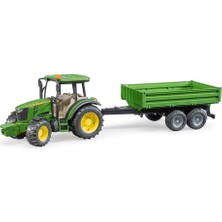John Deere 5115M Traktör ve Römork