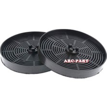 ARC-PART Kumtel Ds6 905 x Inox Aspiratör Karbon Filtre - 1 Takım (2 Adet)