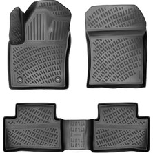 Sevimle Store Toyota C-Hr 2023 Sonrası Uyumlu 3D Havuzlu Paspas