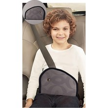 Sevimle Store Emniyet Kemeri Düzenleyici ve Tutucu Emniyet Kemer Pedi,boyun Kesme Önleyici,çocuk Emniyet Kemer Rahatlatıcı,oto Kemer Kılıfı,yüksek Kaite(Gri Renk)(Yumuşak Voleur Kumaş)