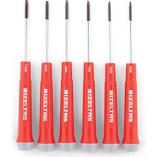 Sevimle Store Elektronikçi Tip Torx Uçlu Klemens Tornavida Takimi, 6'li