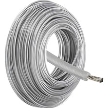 Sevimle Store Metre Çelik Telli 3.5 mm Misina Motorlu Tırpan Yuvarlak Çim Ot Biçme Teli Güçlü Performans