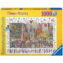 Sevimle Store 1000 Parçalı Puz James Rizzi, Times Square