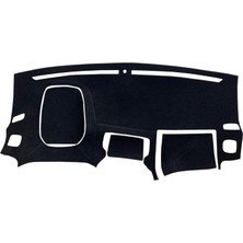 Sevimle Store Modelleri Torpido Koruma Halısı Siyah Kenar Renk Siyah Citroen Berlingo 2018 ile Uyumlu