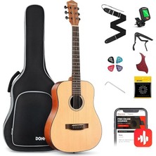 Sevimle Store Dag-1m Dreadnought Akustik Gitar Seti (Naturel)