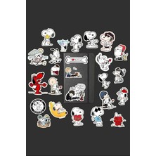Sevimle Store Major Selection Snoopy Sticker Paketi/bullet Journal Defter Çıkartma Ajanda Laptop Etiket, 76541657484874