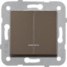 Sevimle Store Nt Antrasit Işik Komütatör Mekanizma+Düğme Kapak Çabuk Bağlanti Çocuk Koruma