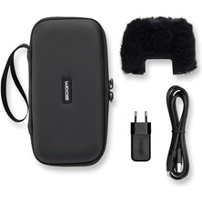 Sevimle Store Aph-2e Aksesuar Paketi – H2ESSENTIAL Recorder Için Komple Set – Rüzgar Koruması, Çanta, Güç Kaynağı ve Usb-C Kablosu – Mobil Kayıtlar Için Ideal – Ab Versiyonu – Siyah