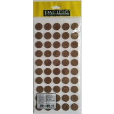 Sevimle Store Altı Yapışkanlı Zemin Koruyucu Ses Kesici Keçe 18 mm Kahve