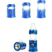 Lowell Home Solar Şarjlı Kamp Lambası Güneş Enerjili Kızaklı Kamp Feneri Çadır Feneri L - LO0029-6041B