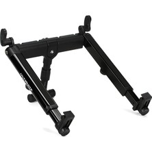 Sevimle Store Support HYM-100QR Hypermount Qr | Quickrelease™ Orta Direği ile Hyper Serisi Masaüstü ve 5/8" Dişli Montajlı Dizüstü Bilgisaya | Dj Laptop Standı | Sehpası