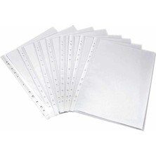Sevimle Store 100 Adet A4 Şeffaf Dosya Föy Poşet Dosya