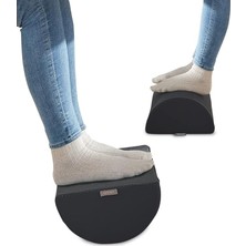 Sevimle Store Çalışma Masası Ayak Desteği, Ayarlanabilir Bacak ve Diz Desteği, Ev Ofisinde Ideal, Omuz ve Sırt Ağrılarını Azaltır, Kumaş Kılıflı Köpük, Igr Sertifikalı, Ergo Cosy Serisi, Gri, 53710089