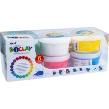 Sevimle Store IC30P6 Proje Hamuru-I Clay 30GR 6 Li Pet, 6 Renk Karışık, 30 Gram