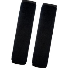 Sevimle Store 2'li Paket Evrensel Yumuşak ve Rahat Araba Emniyet Kemeri Pedleri Koşum Pedleri Bebek Arabası Askı Kılıfları Sırt Çantası Omuz Pedi Otomotiv Emniyet Kemeri Minderi Kılıfı Yetişkinler Için -