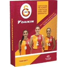 Sevimle Store Cards Galatasaray Voleybol Kart Serisi-Karton Kutu 24/25 (15 Kart)