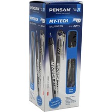 Sevimle Store PE02240TKMA25 0.7 mm My Tech Tükenmez Kalem 25'li Mavi