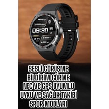 Lowell Home Akıllı Saat Bluetooth Bağlantılı Amoled Ekran Uyku ve Sağlık Takibi - LO0029-6046D5