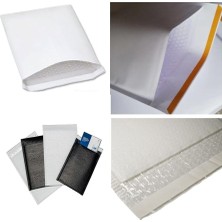 Sevimle Store Perul Kaplamalı Balonlu Patpat Torba Bantlı 24X32 5 (50 Adet) Baloncuklu Torba