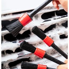 Sevimle Store Araç Temizleme Fırçası, Otomobil Temizleme Fırçası Seti, Araba Detay Fırçası (5'li Paket), Tekerleklerin, Motorların, Iç Mekanların, Amblemlerin, Iç ve Dış Mekanların Fırçası.