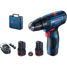 Sevimle Store Professional Gsr 120-LI Akülü Delme Vidalama Makinesi (12 Volt, 2 x 2,0 Ah Akü, Şarj Cihazı, Yumuşak/sert Tork: 14/30 Nm; Plastik Çanta)