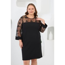 Gör&Sin Kadın Elbise O6743 Siyah