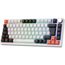 Gameagle Strike Compact V2 Rainbow Kablolu Tr Layout Mekanik Oyuncu Klavyesi