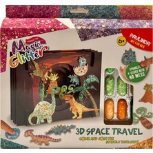 Paulinda Magic Glitter Space Travel 3D Hobi Set S00095634