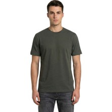 Trender  Süprem O Yaka Erkek T-Shirt 2020-1 Haki